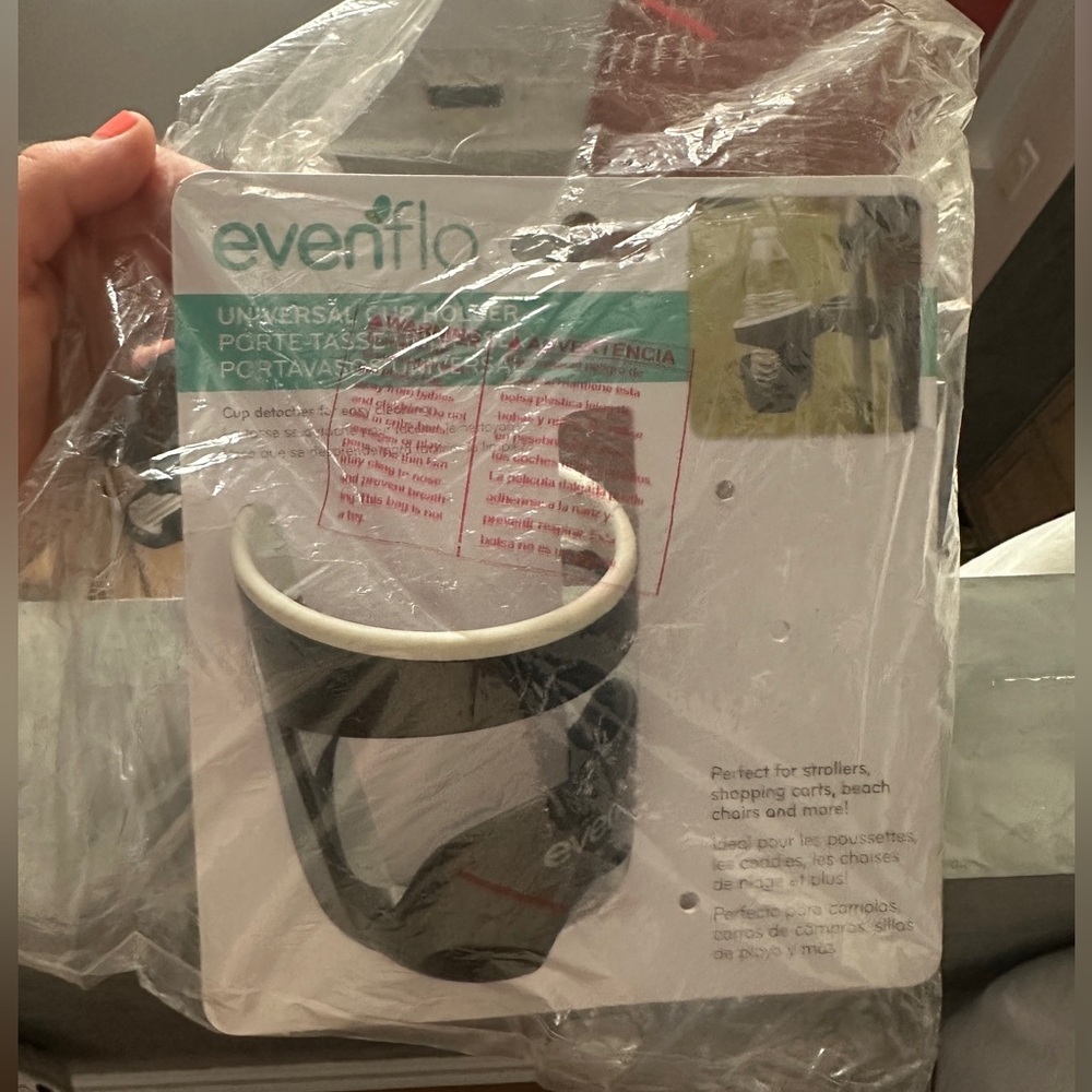 Evenflo Universal Cup Holder Black